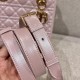 DIOR Medium Lady Dior Bag  Lotus Pearlescent Cannage Lambskin Gold Hardware