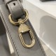 DIOR Small Lady Dior My ABCDior Bag Grey Cannage Lambskin Gold Hardware