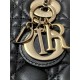 DIOR Mini Lady Dior Bag Black Cannage Lambskin Gold Hardware