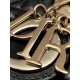 DIOR Mini Lady Dior Bag Black Cannage Lambskin Gold Hardware