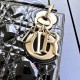 DIOR Mini Lady Dior Bag Black Patent Cannage Calfskin Gold Hardware