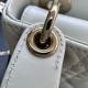 DIOR Mini Lady Dior Bag Latte Cannage Lambskin Gold Hardware