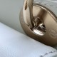 DIOR Mini Lady Dior Bag Latte Cannage Lambskin Gold Hardware