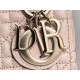 DIOR Mini Lady Dior Bag Powder Pink Cannage Lambskin Gold Hardware