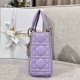 DIOR Mini Lady Dior Bag Lilac Cannage Lambskin Gold Hardware