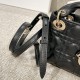 DIOR Lady Dior Micro Bag Black Cannage Lambskin Gold Hardware