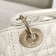 DIOR Lady Dior Micro Bag Latte Cannage Lambskin Gold Hardware