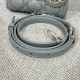 DIOR Lady Dior Micro Bag Stone Gray Cannage Lambskin Gold Hardware