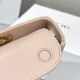 DIOR Medium Lady D-Joy Bag Powder Pink Cannage Lambskin Gold Hardware