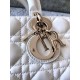 DIOR Small Lady D-Joy Bag Latte Cannage Lambskin Gold Hardware