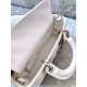 DIOR Small Lady D-Joy Bag Latte Cannage Lambskin Gold Hardware