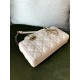 DIOR Small Lady D-Joy Bag Powder Beige Cannage Lambskin Gold Hardware