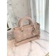 DIOR Small Lady D-Joy Bag Powder Pink Cannage Lambskin Gold Hardware