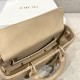 DIOR Small Lady D-Joy Bag Biscuit Cannage Lambskin Gold Hardware