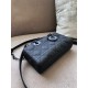 DIOR Small Lady D-Joy Bag Ultramatte Black Cannage Calfskin