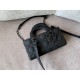 DIOR Small Lady D-Joy Bag Ultramatte Black Cannage Calfskin