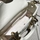 DIOR Lady D-Joy Micro Bag Latte Patent Cannage Calfskin with Gold Hardware