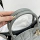 DIOR Medium Dior Book Tote Stone Gray Macrocannage Calfskin with Gold Hardware