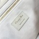 DIOR Small Dior Book Tote Latte Macrocannage Calfskin with Gold Hardware