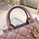 DIOR Small Dior Book Tote Warm Taupe Macrocannage Calfskin with Gold Hardware