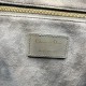 DIOR Small Dior Book Tote Stone Gray Macrocannage Calfskin with Gold Hardware