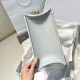 DIOR Small Dior Book Tote Cloud Gray Macrocannage Calfskin with Gold Hardware