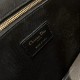 DIOR Small Dior Book Tote Latte and Black Dior Zodiac Embroidery with Black Calfskin