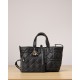 DIOR Medium Dior Toujours Bag Black Macrocannage Calfskin