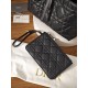 DIOR Medium Dior Toujours Bag Black Macrocannage Calfskin