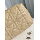 DIOR Medium Dior Toujours Bag Powder Beige Macrocannage Calfskin