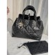 DIOR Medium Dior Toujours Bag Black Macrocannage Calfskin