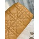 DIOR Medium Dior Toujours Bag Medium Tan Macrocannage Calfskin