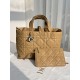 DIOR Medium Dior Toujours Bag Medium Tan Macrocannage Calfskin