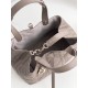 DIOR Medium Dior Toujours Bag Warm Taupe Macrocannage Calfskin