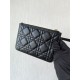 DIOR Small Dior Toujours Bag Black Macrocannage Calfskin