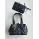 DIOR Small Dior Toujours Bag Black Macrocannage Calfskin