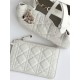 DIOR Small Dior Toujours Bag Latte Macrocannage Calfskin