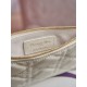 DIOR Small Dior Toujours Bag Latte Macrocannage Calfskin