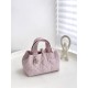 DIOR Small Dior Toujours Bag Pale Pink Macrocannage Calfskin