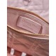 DIOR Small Dior Toujours Bag Pale Pink Macrocannage Calfskin