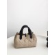 DIOR Small Dior Toujours Bag Rope Beige and Black Macrocannage Calfskin