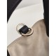 DIOR Small Dior Toujours Bag Rope Beige and Black Macrocannage Calfskin