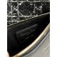 DIOR Medium Dior Toujours Bag Black Cannage Tweed