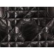 DIOR Medium Dior Toujours Bag Black Macrocannage Crinkled Calfskin