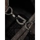 DIOR Medium Dior Toujours Bag Black Macrocannage Crinkled Calfskin