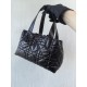 DIOR Small Dior Toujours Bag Black Macrocannage Crinkled Calfskin