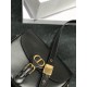 DIOR Medium Dior Bobby Bag Black Box Calfskin