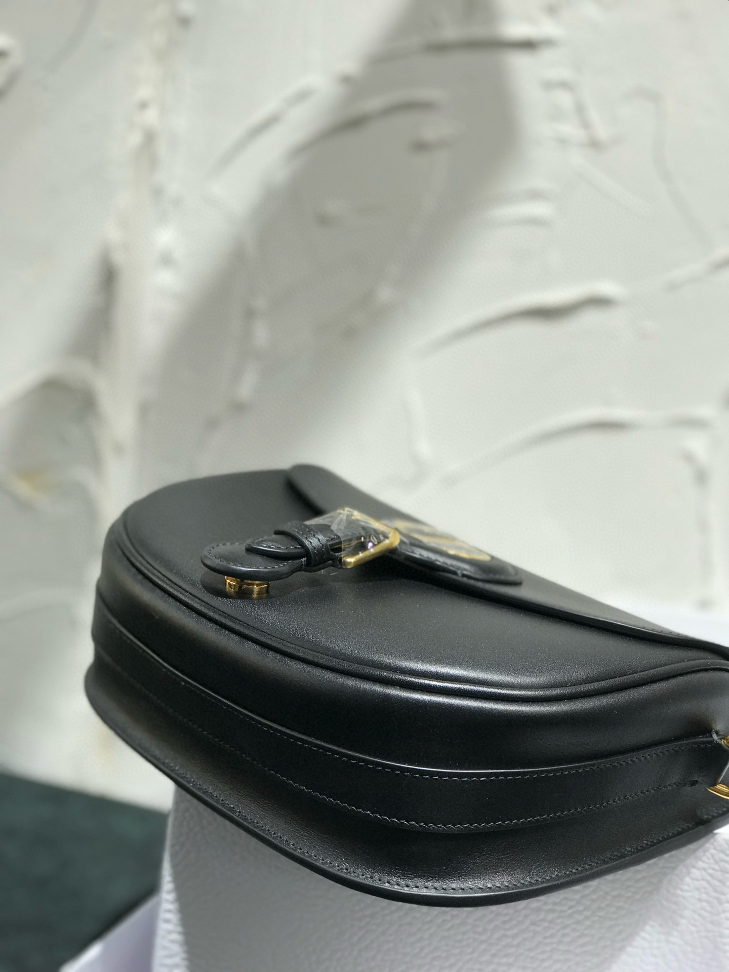 DIOR Medium Dior Bobby Bag Black Box Calfskin