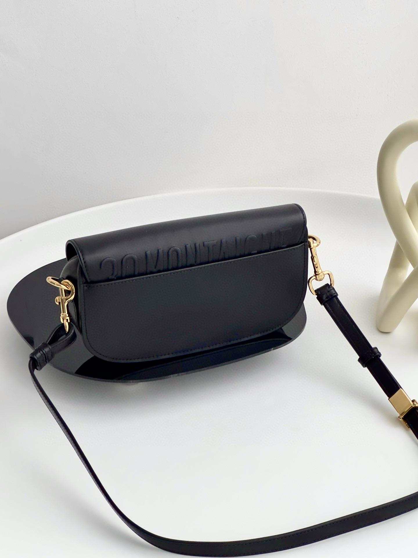 DIOR Dior Bobby East-West Bag Black Box Calfskin