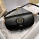 DIOR Dior Bobby East-West Bag Black Box Calfskin